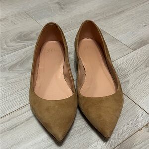 J. Crew Women's Brown Suede Loafers